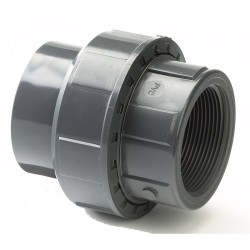 1 1/2" PVCu BSP Threaded Union