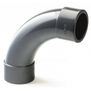 50mm PVCu Plain Bend 90 Degree