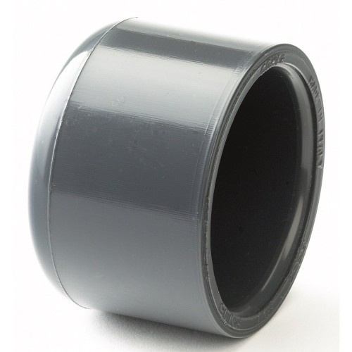 110mm PVCu Plain Cap