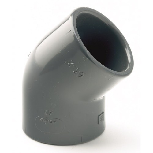 ABS 45° ELBOW 6"