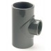 125X110mm PVCu Plain Reducing Tee