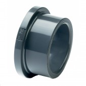 1.1/2" PVCu Stub Flange with Serrated Face