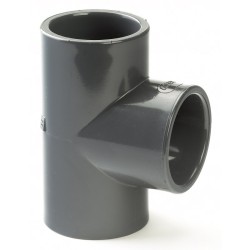200mm PVCu Plain Tee 90 Degree 200mm PVCu Plain Tee 90 Degree