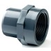 1 X 1" ABS Plain Male Spigot / BSP Threaded Female Adaptor