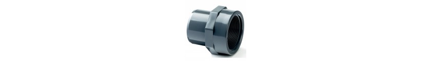 Plain Male Spigot/BSP Threaded Female Adaptors