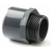 1/2 X 3/4 X 1/2" ABS Plain / Threaded Male Adaptor
