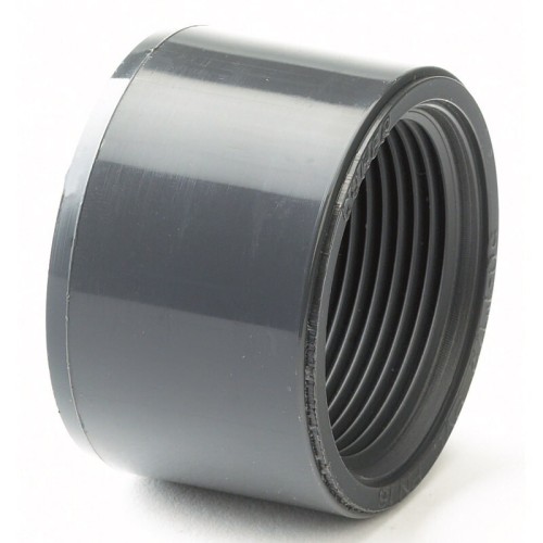 11/2 X 11/4" ABS PLAIN THREADED REDUCING BUSH 