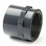 1.1/4" PVCu Plain/BSP Threaded Socket