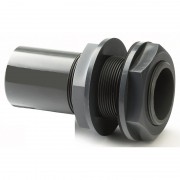 3/4" PVCu Plain/BSP Tank Connector