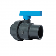 1 1/2" PVCu Single Union Ball Valve