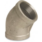 2 inch Stainless Steel 316 Elbow 45 Degree Female x Female Threaded