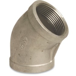 1 inch Stainless Steel 316 Elbow 45 Degree Female x Female Threaded