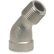 1 inch Stainless Steel 316 Elbow 45 Degree Male x Female Threaded