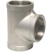 1/2 inch Stainless Steel 316 Equal Tee Female x Female x Female Threaded