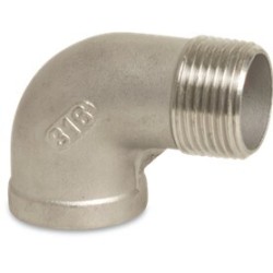 4 inch Stainless Steel 316 90 Degree Elbow Male x Female Threaded 4 inch Stainless Steel 316 90 Degree Elbow Male x Female Threaded