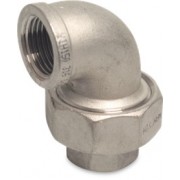 3/4 inch Stainless Steel 316 Union Elbow Female x Female Threaded