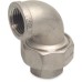 21/2 inch Stainless Steel 316 Union Elbow Female x Female Threaded